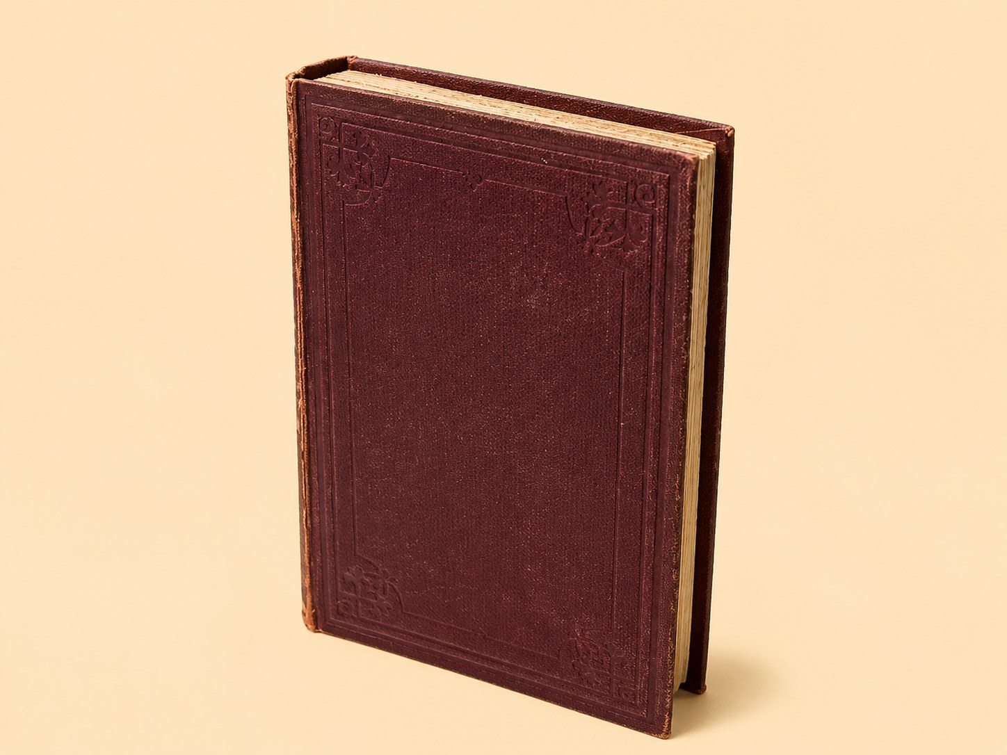 Brown cloth-bound Victorian volume with gilt spine lettering 'Lingard's History of England, Vol. II, A.D. 1100 to A.D. 1307'.